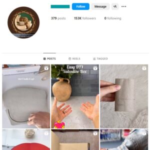 150K DIY Craft Instagram Account for sale