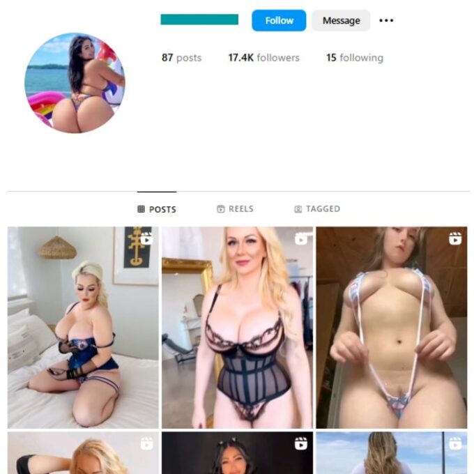 17K Babes Models Instagram Account for sale
