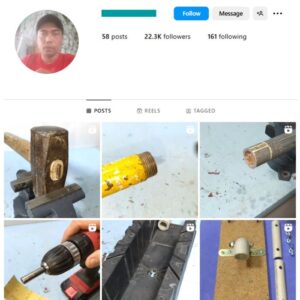 22K Tools Machinery Instagram Account for sale