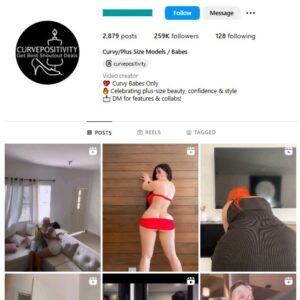 250K Girls Models Instagram Account for sale