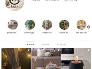 25K Home Decor Interior Instagram Account for sale