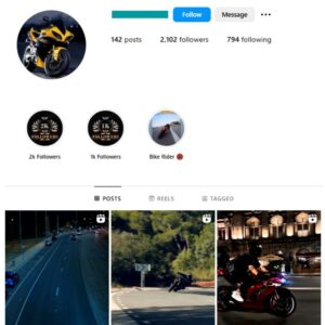 2K Bikes Automotive Instagram Account for sale