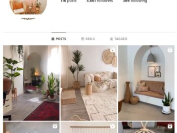 5K DIY Interior Decor Instagram Account for sale