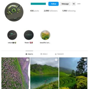 2K Travel Nature Instagram Account for sale