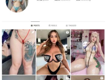 320K Babes Models Instagram Account for sale