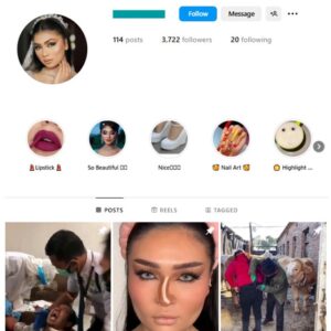 3K Beauty Makeup Instagram Account for sale