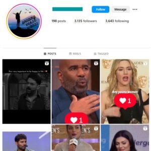 3K Success Motivation Instagram Account for sale