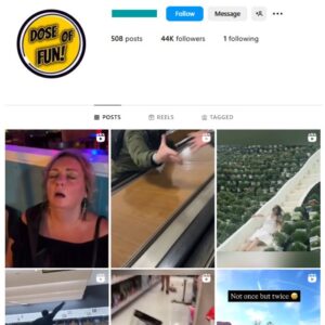 40K Entertainment Fails Instagram Account for sale