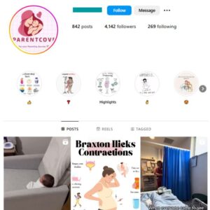 4K Pregnancy Mothers Instagram Account for sale