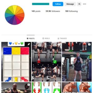 59K Art Colors Instagram Account for sale