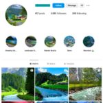 5K Switzerland Landscapes Instagram Account for sale