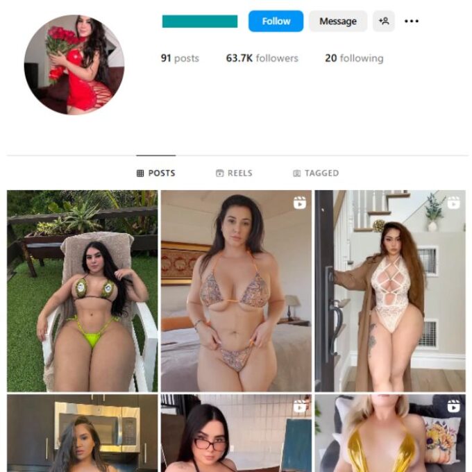 60K Models Babes Instagram Account for sale