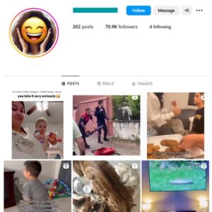 80K Memes Funny Videos Instagram Account for sale