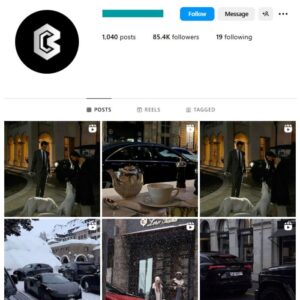 85K Luxury Lifestyle Instagram Account for sale