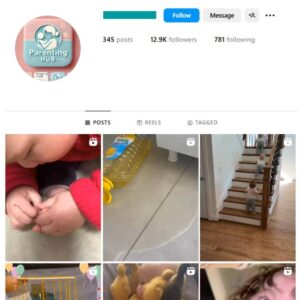 12K Parenting Baby Instagram Account for sale
