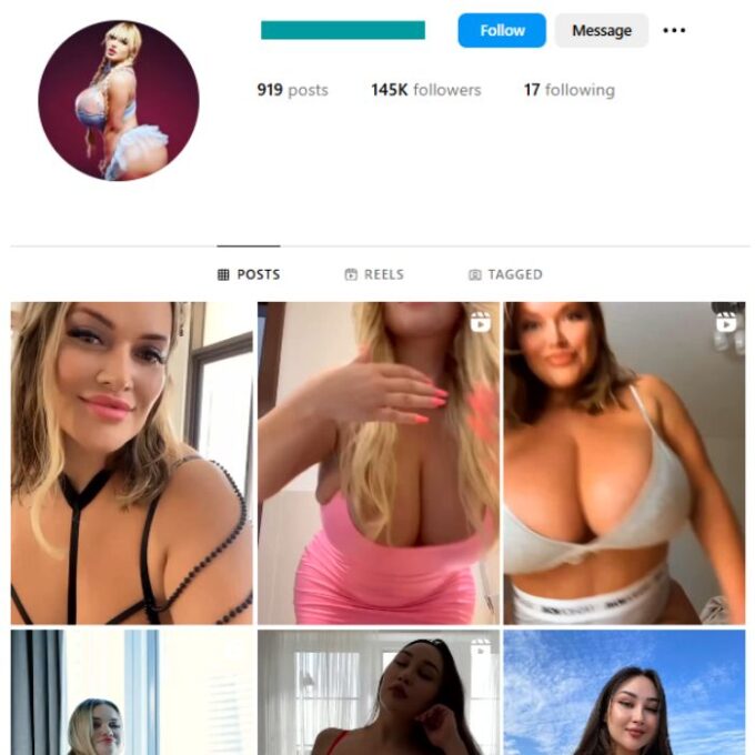 140K Girls Babes Instagram Account for sale