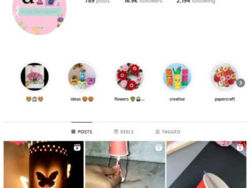 16K Creative DIY Instagram Account for sale