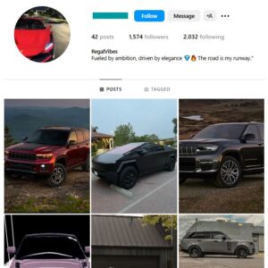 1K Automotive Cars Instagram Account for sale