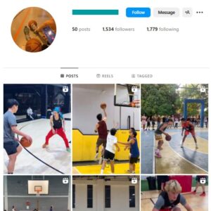 1K Basketball Sports Instagram Account for sale