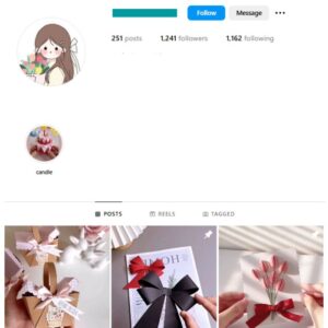 1K Crafts DIY Instagram Account for sale