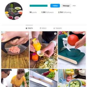 1K Gadgets Kitchen Instagram Account for sale