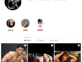 1K Gym Workout Instagram Account for sale