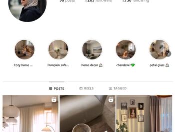1K Home Decor Interior Instagram Account for sale