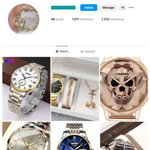 1K Luxury Watches Instagram Account for sale