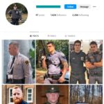 1K Police Male Model Instagram Account for sale