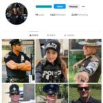 1K Police Model Instagram Account for sale