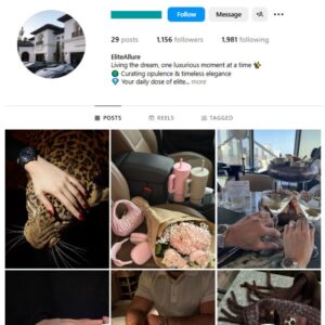 1K Rich Lifestyle Instagram Account for sale
