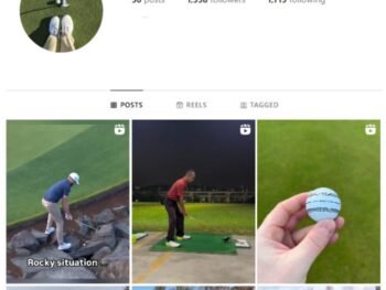 1K Sports Golf Instagram Account for sale