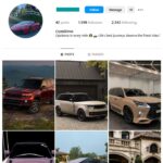 1K Super Cars Instagram Account for sale