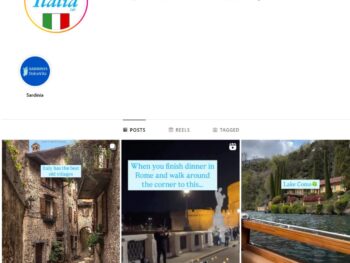 200K Travel Italy Instagram Account for Sale