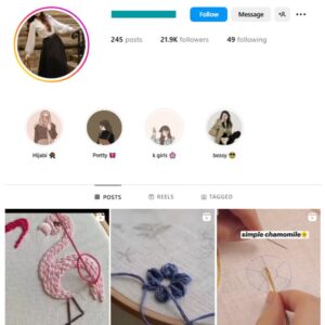 20K DIY Knitting Instagram Account for sale