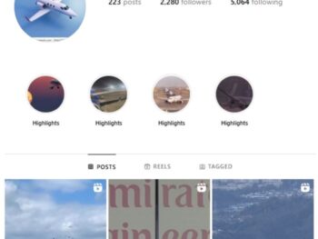 2K Aviation Airplanes Instagram Account for sale