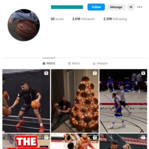 2K Basketball NBA Instagram Account for sale