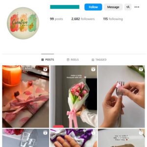 2K Crafts DIY Instagram Account for sale