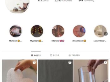 2K DIY Home Decor Instagram Account for sale