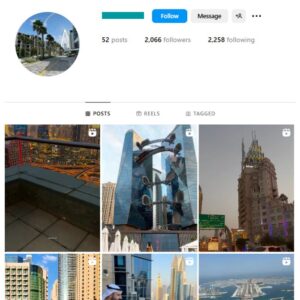 2K Dubai Explore Instagram Account for sale