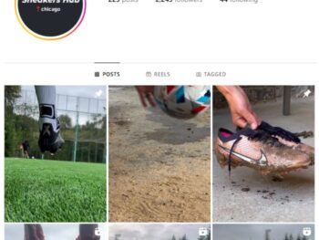 2K Football Shoes Instagram Account for sale