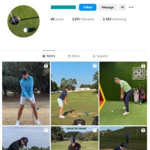 2K Golf Sports Instagram Account for sale