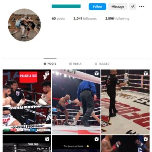 2K MMA Boxing Instagram Account for sale