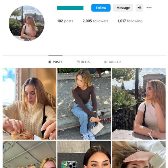 2K Model Lifestyle Instagram Account for sale