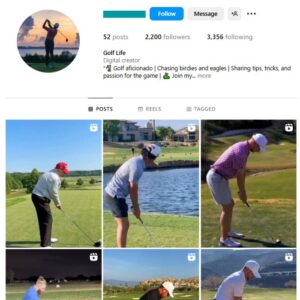 2K Sports Golf Instagram Account for sale