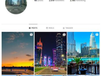 2K Travel Dubai Instagram Account for sale