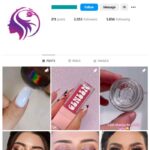 2K Women's Makeup Instagram Account for sale