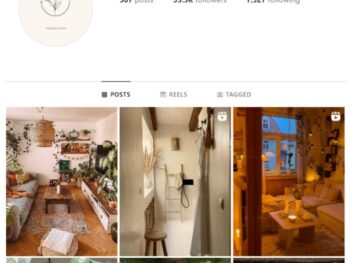 30K Home Decor Interior Instagram Account for sale