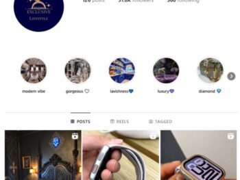 30K Luxury Mansions Watches Instagram Account for sale