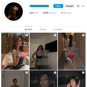 39K Women's Luxury Motivation Instagram Account for sale